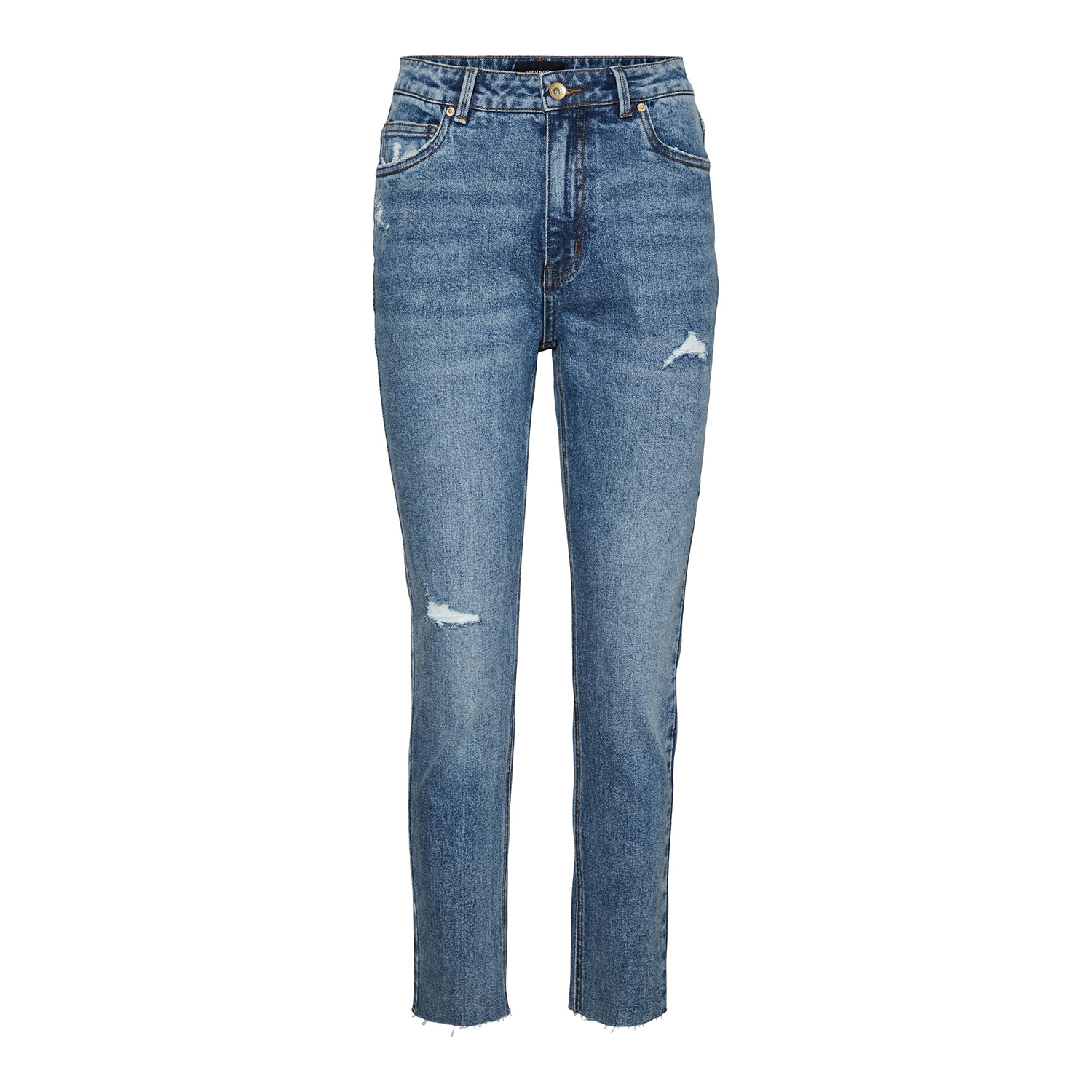 Брюки VERO MODA 10251373/Medium Blue Denim - фото 1