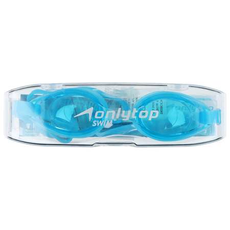 Очки для плавания ONLITOP с берушами и набор съёмных перемычек. цвета