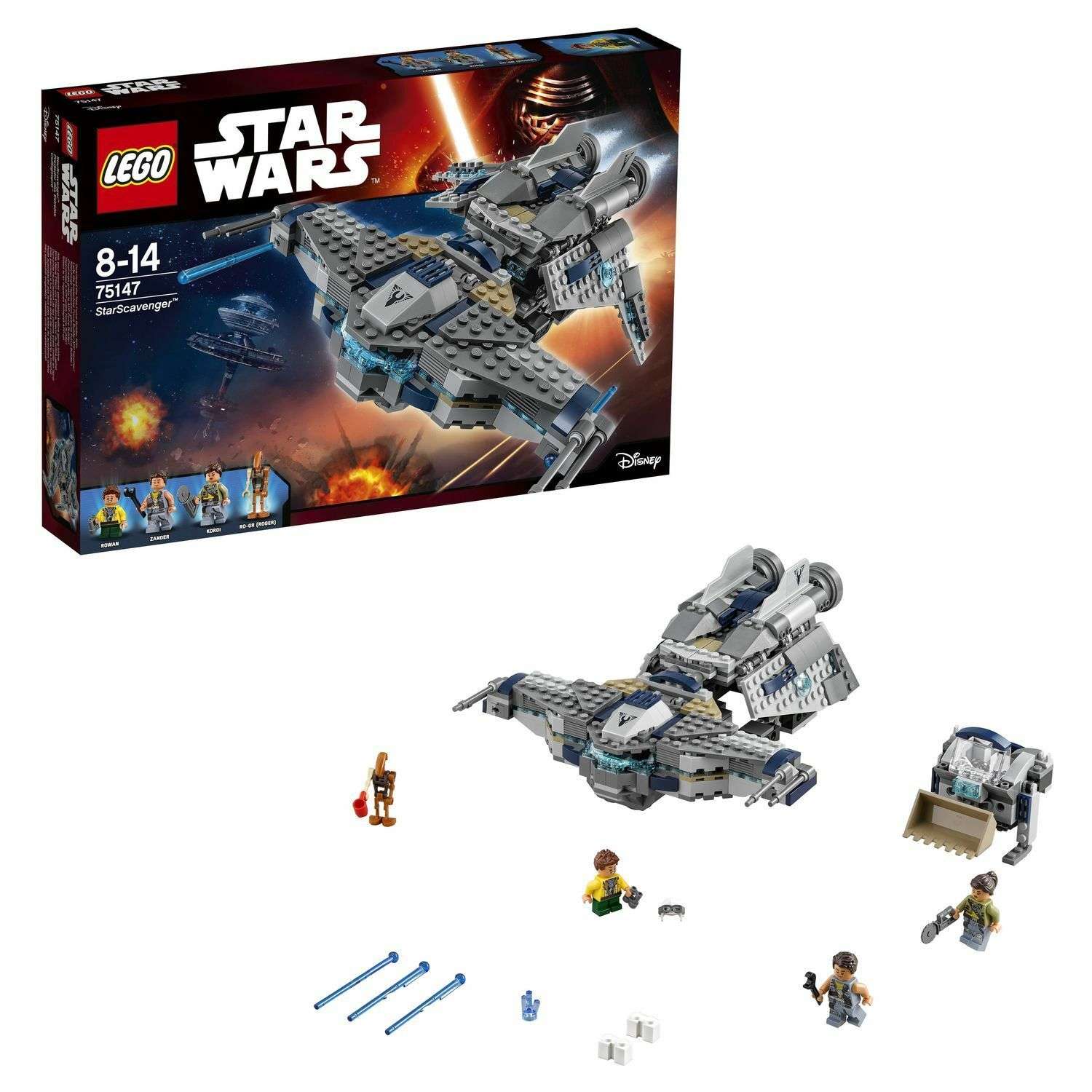 Конструктор LEGO Star Wars TM Звёздный Мусорщик (75147) - фото 1