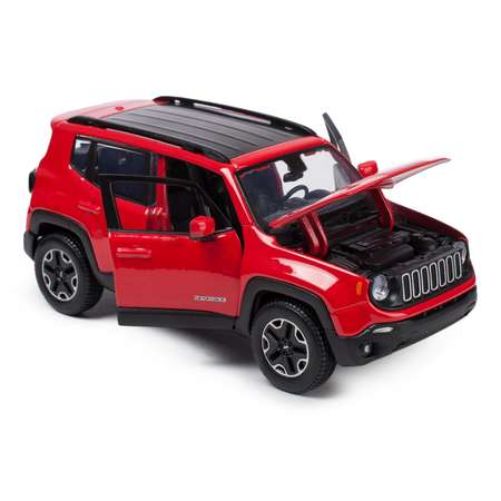 Машинка MAISTO 1:24 Jeep Renegade Красная 31282