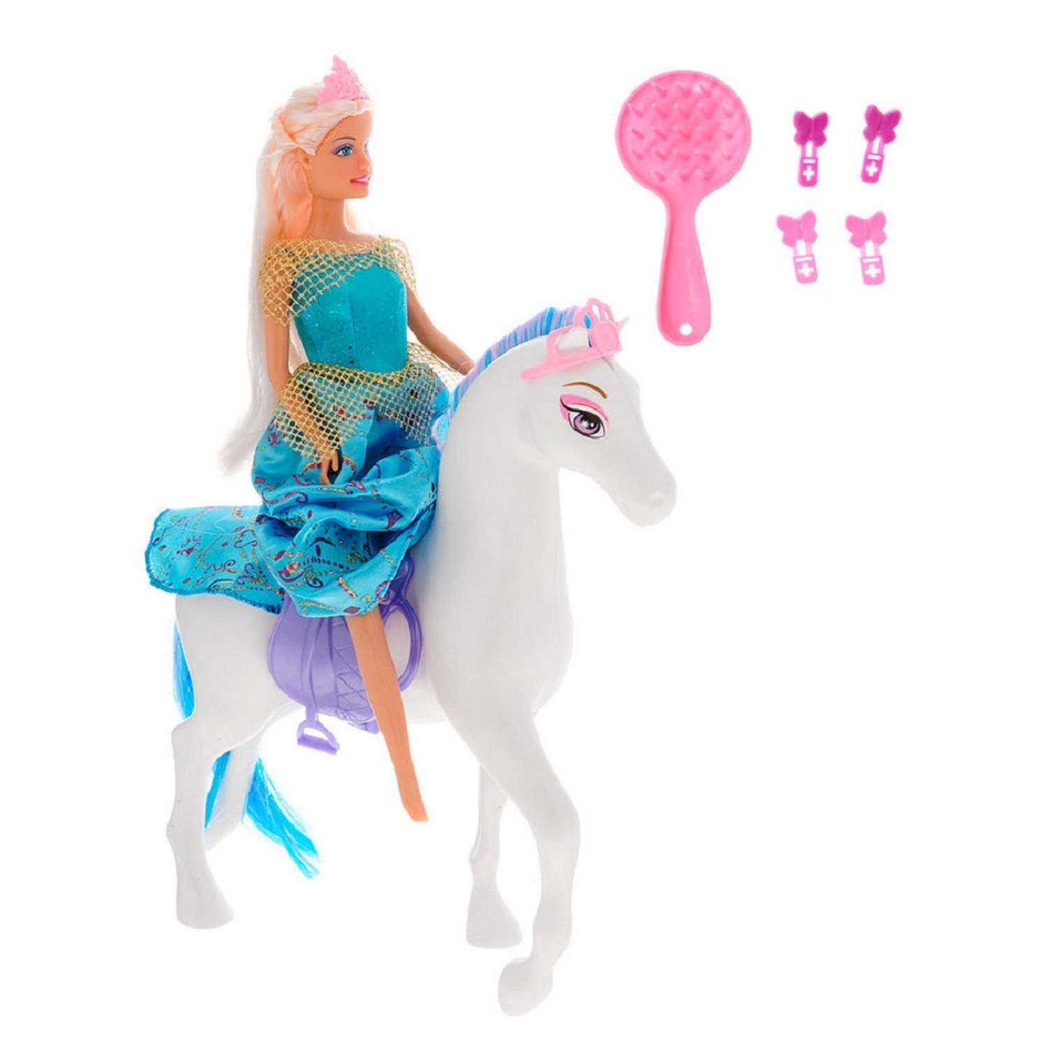 Кукла Defa Lucy Принцесса с лошадкой 8209 8209 - фото 1