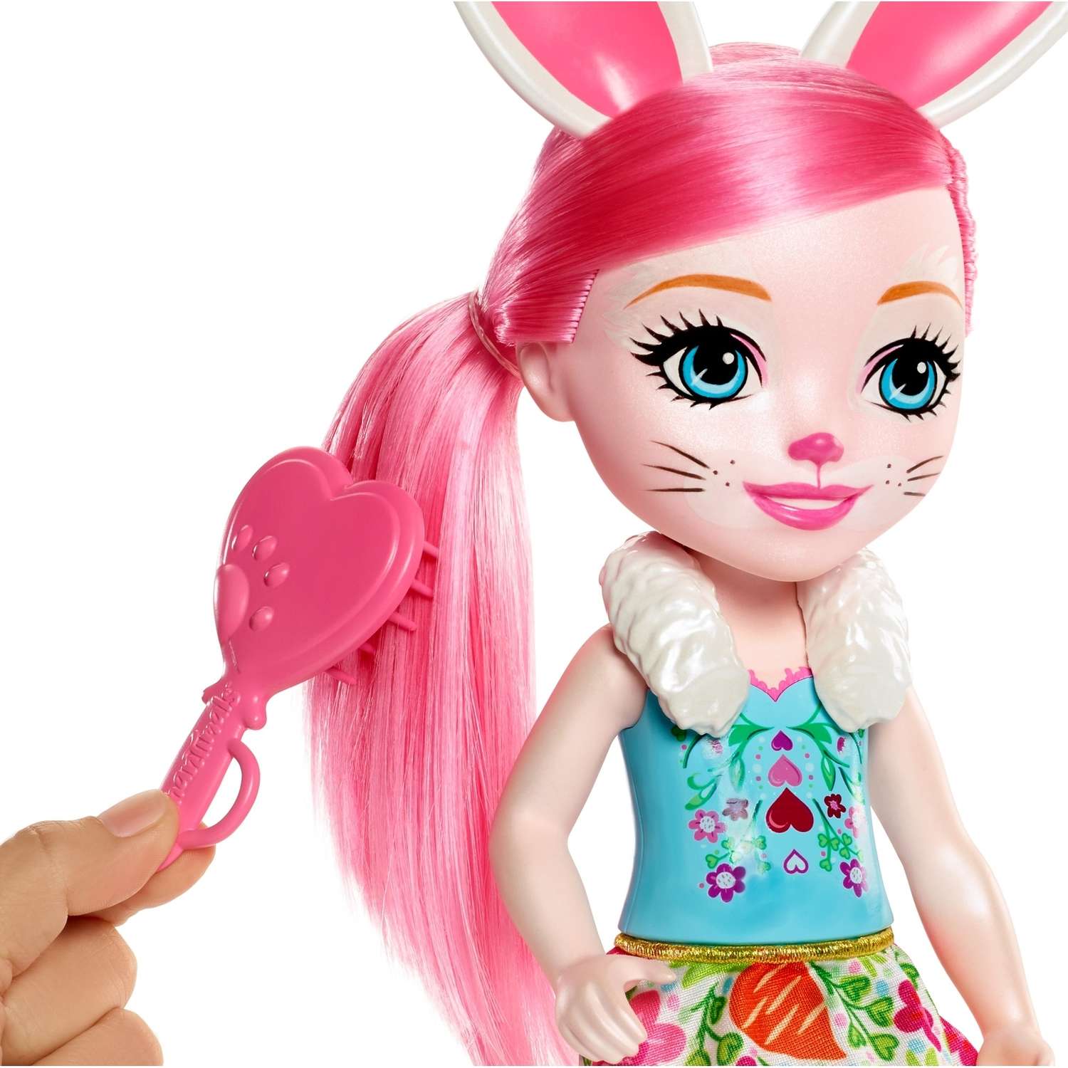 Кукла Enchantimals с любимой зверюшкой Кролик Бри FRH52 FRH51 - фото 7