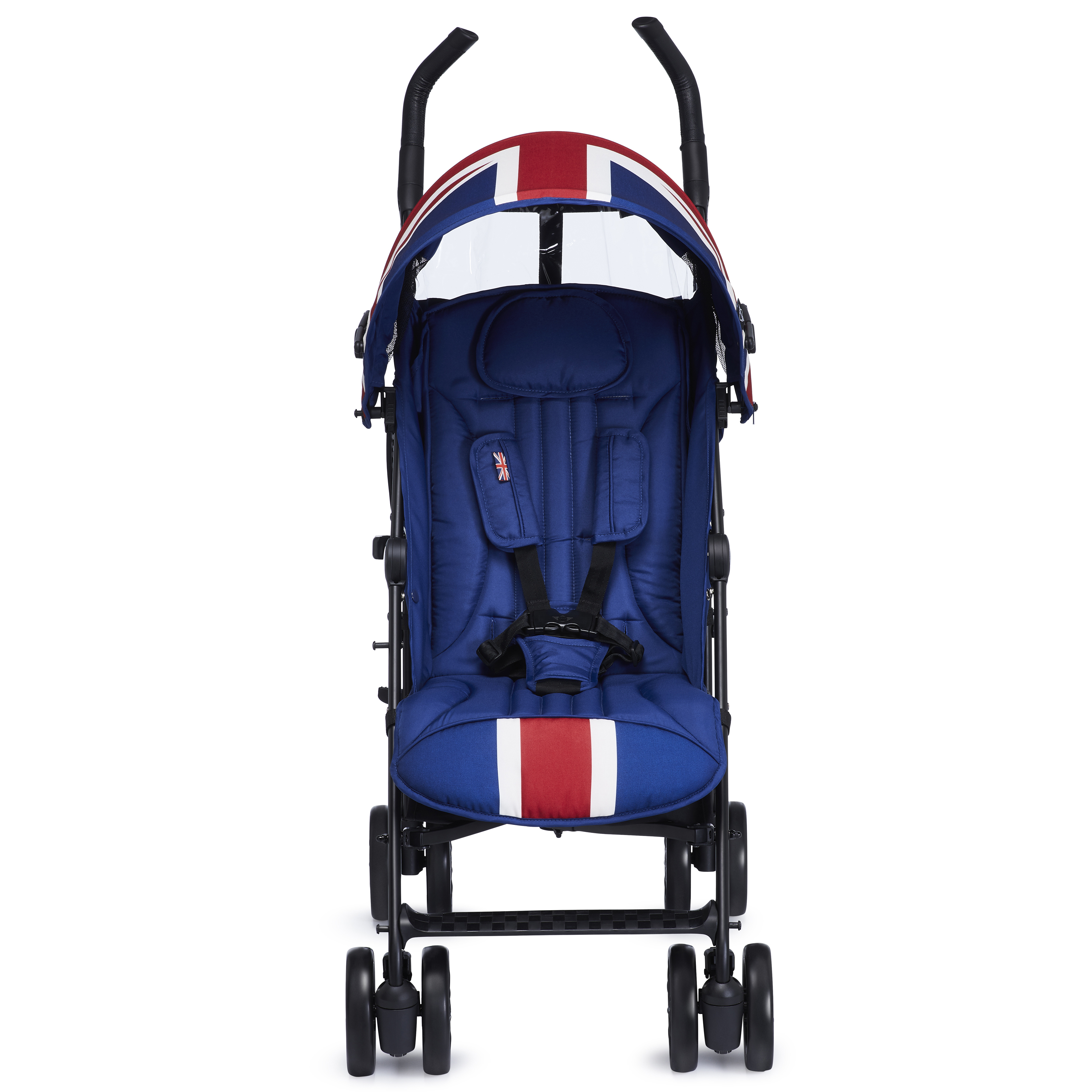 Коляска Easywalker Mini Buggy+ Union Jack Classic с бампером - фото 2