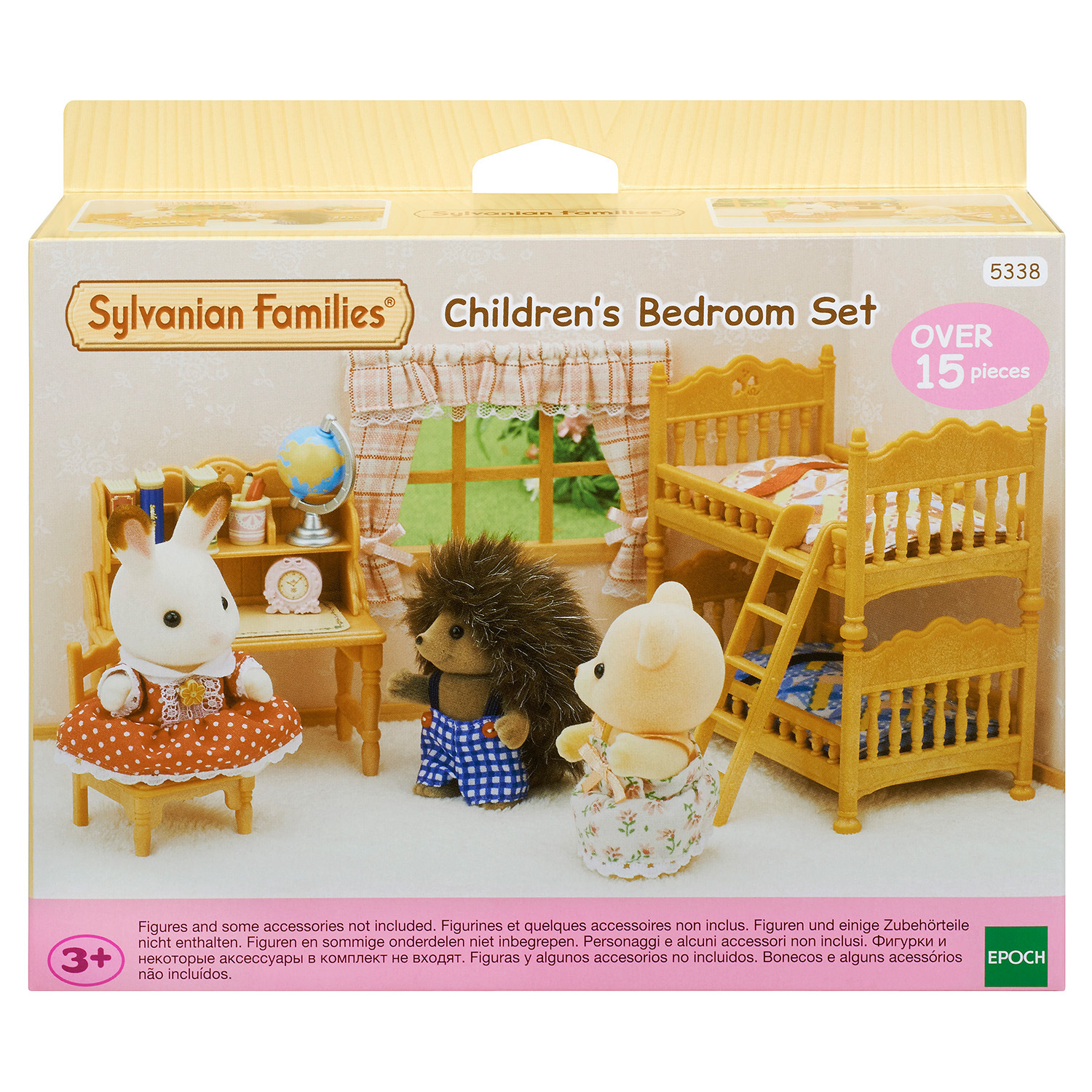 Набор Sylvanian Families Детская комната с двухэтажной кроватью 5338 - фото 3