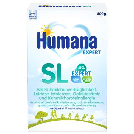 Смесь Humana Эксперт SL соя 500г с 0месяцев Humana