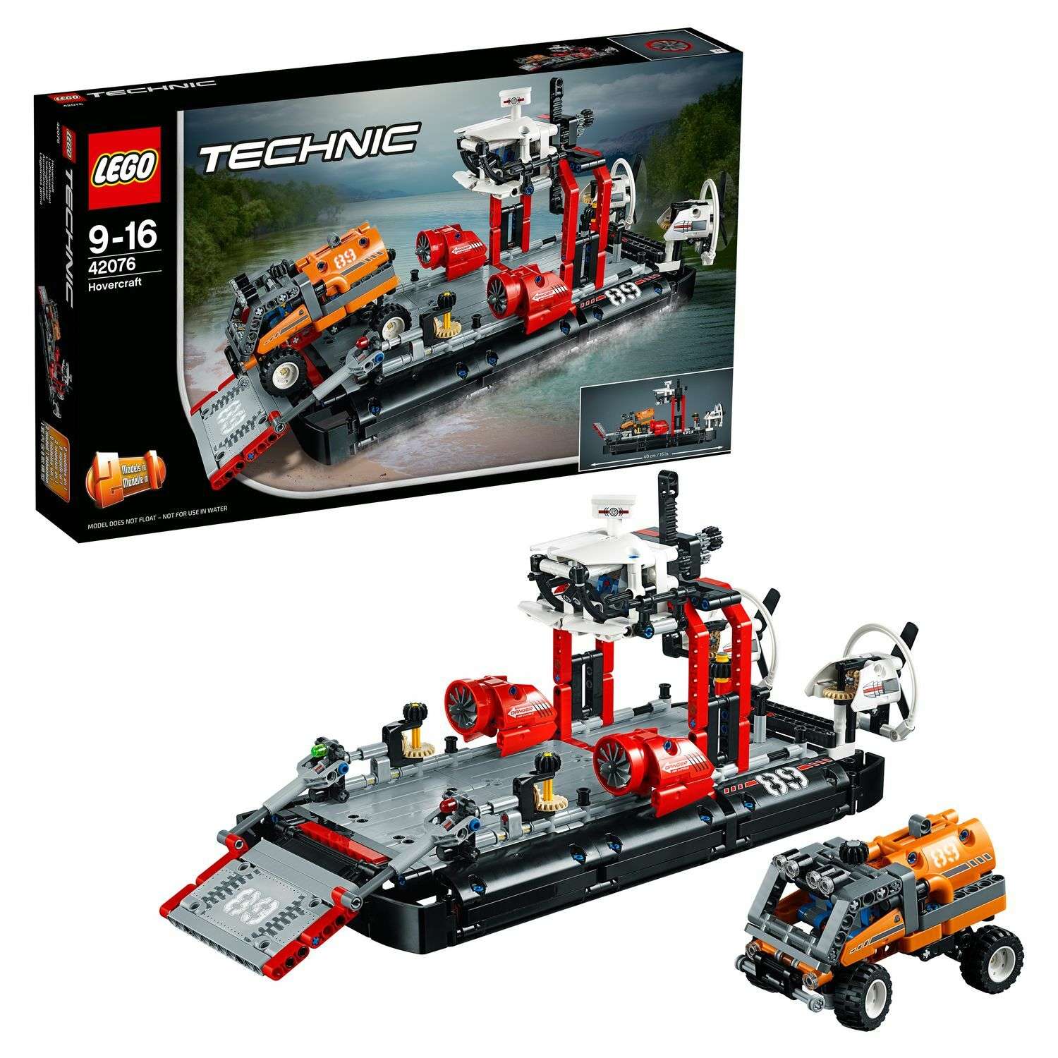 Конструктор LEGO Корабль на воздушной подушке Technic (42076) - фото 1