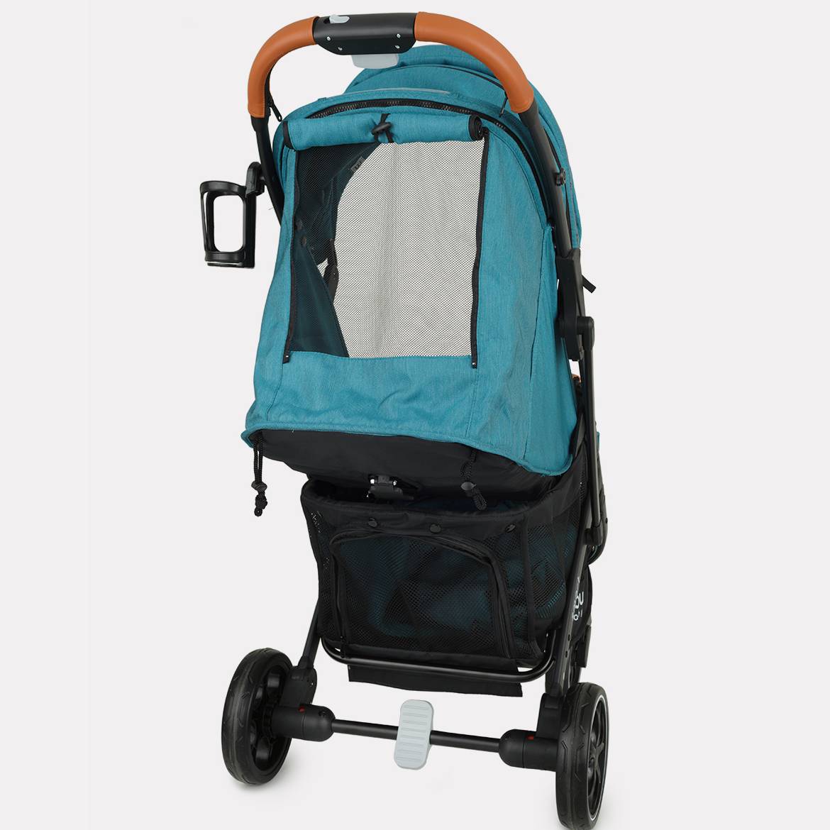 Коляска детская прогулочная MOWbaby SMART MB101 Aqua - фото 4