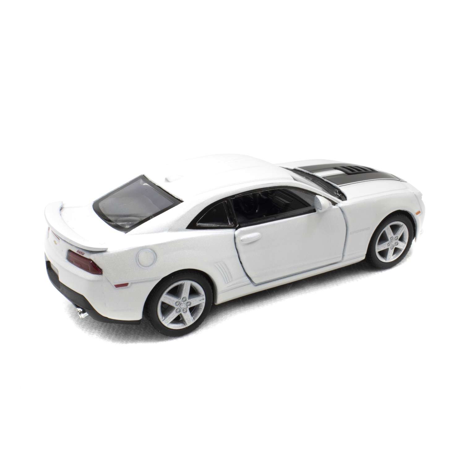 Модель автомобиля KINSMART Шевроле Camaro белый АМ011 - фото 3