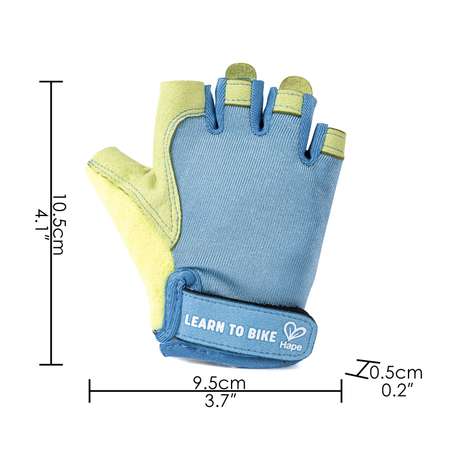 Детские спортивные перчатки HAPE цвет голубой E1094_HP