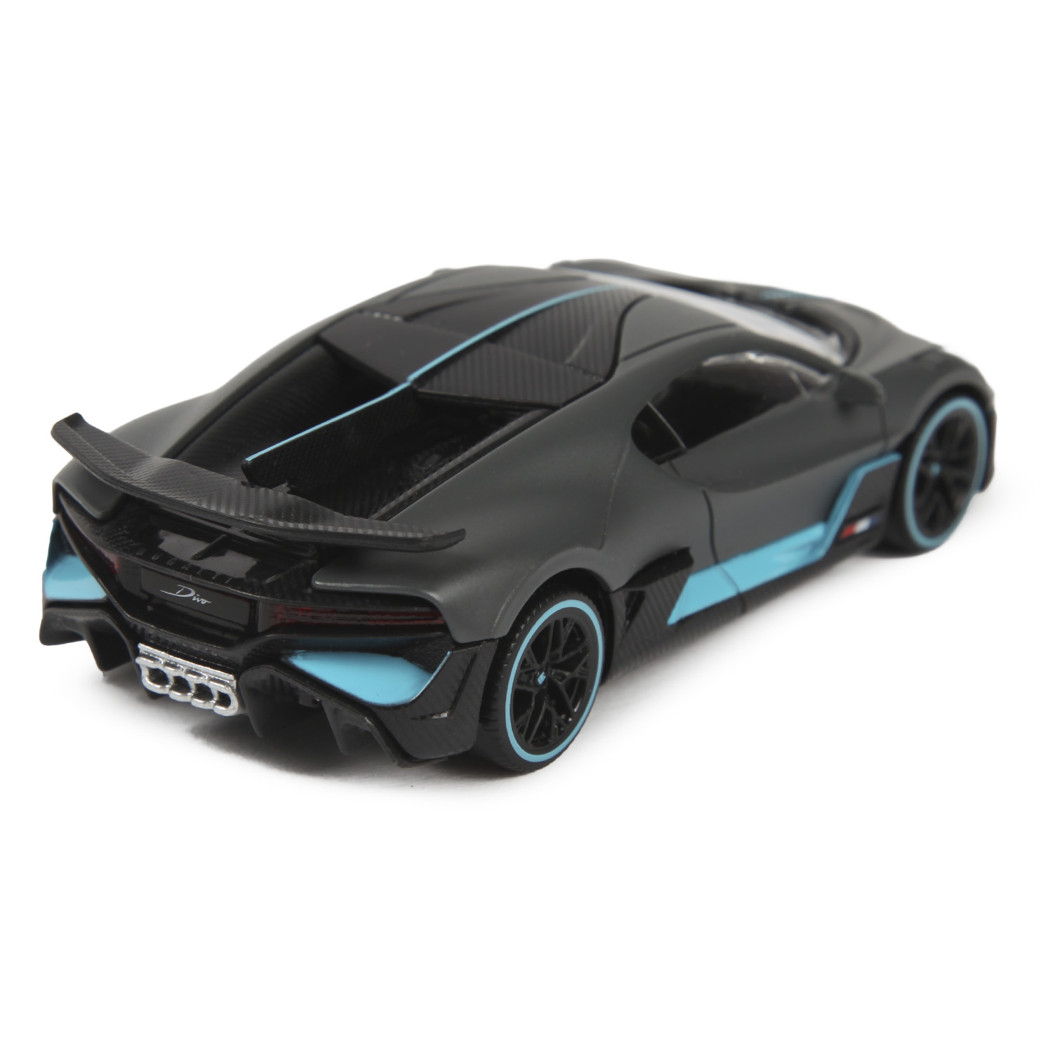 Автомобиль Rastar Bugatti Divo 1:43 серый 64000 - фото 5