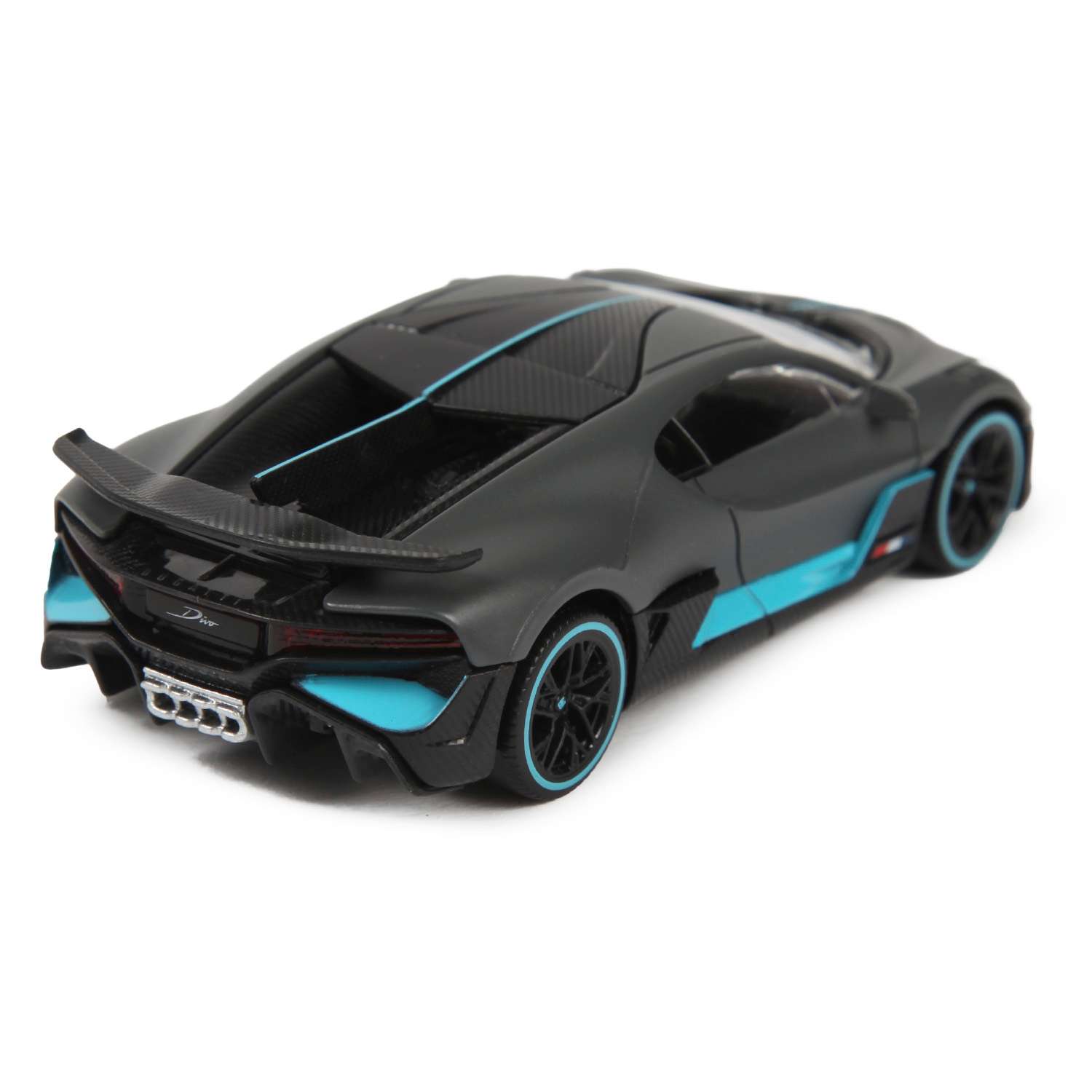 Автомобиль Rastar Bugatti Divo 1:43 без механизмов серый 64000 - фото 5