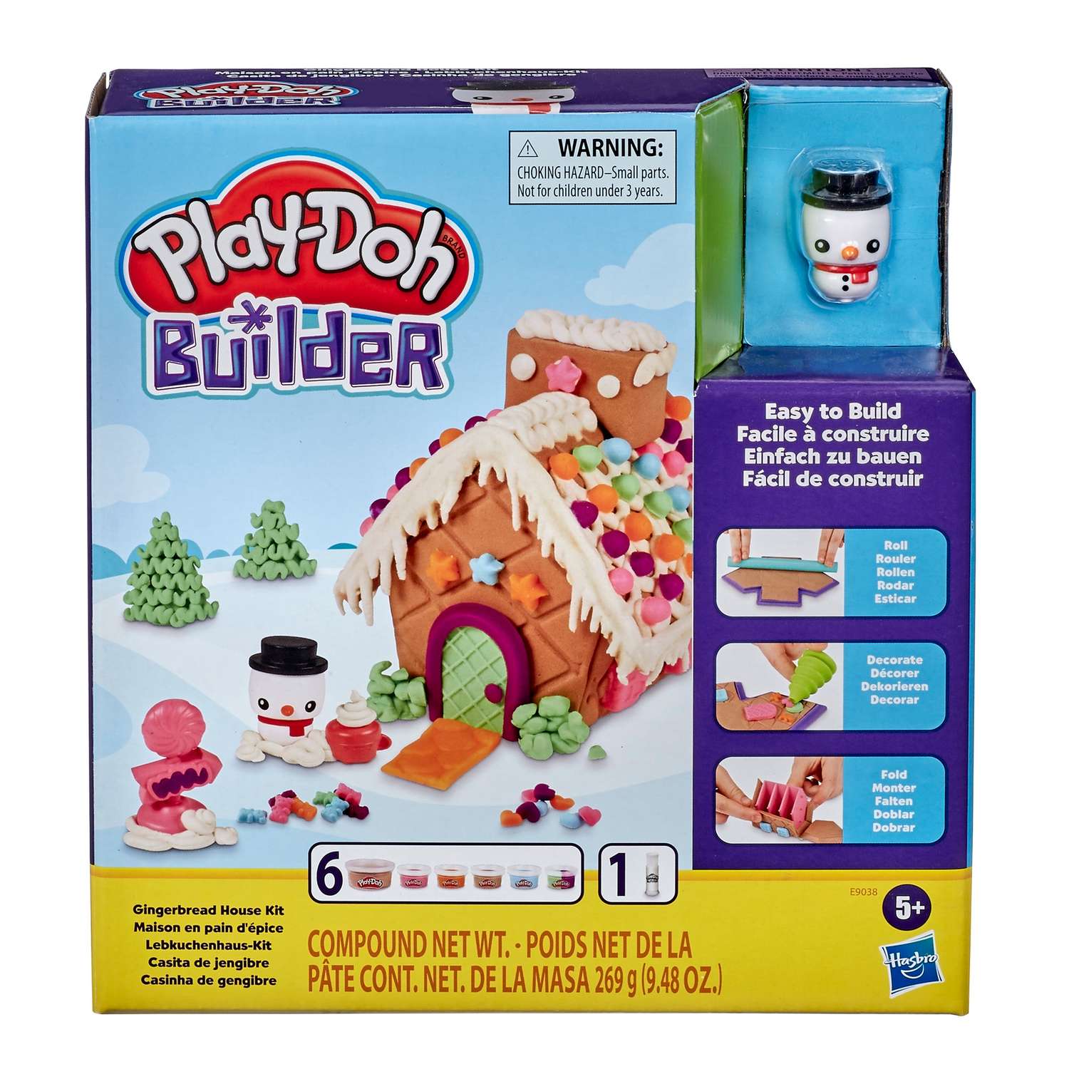 Набор игровой Play-Doh Пряничный домик E90385L0 - фото 1