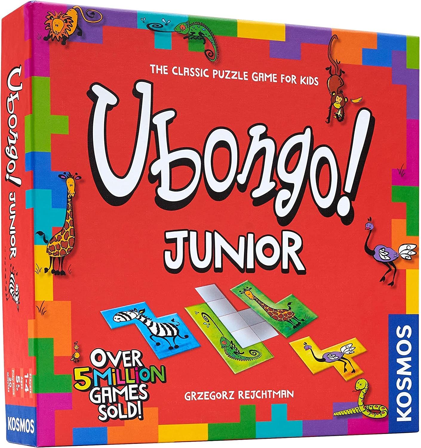 Настольная игра KOSMOS Ubongo Junior Убонго Джуниор купить по цене 2813 ₽ в  интернет-магазине Детский мир