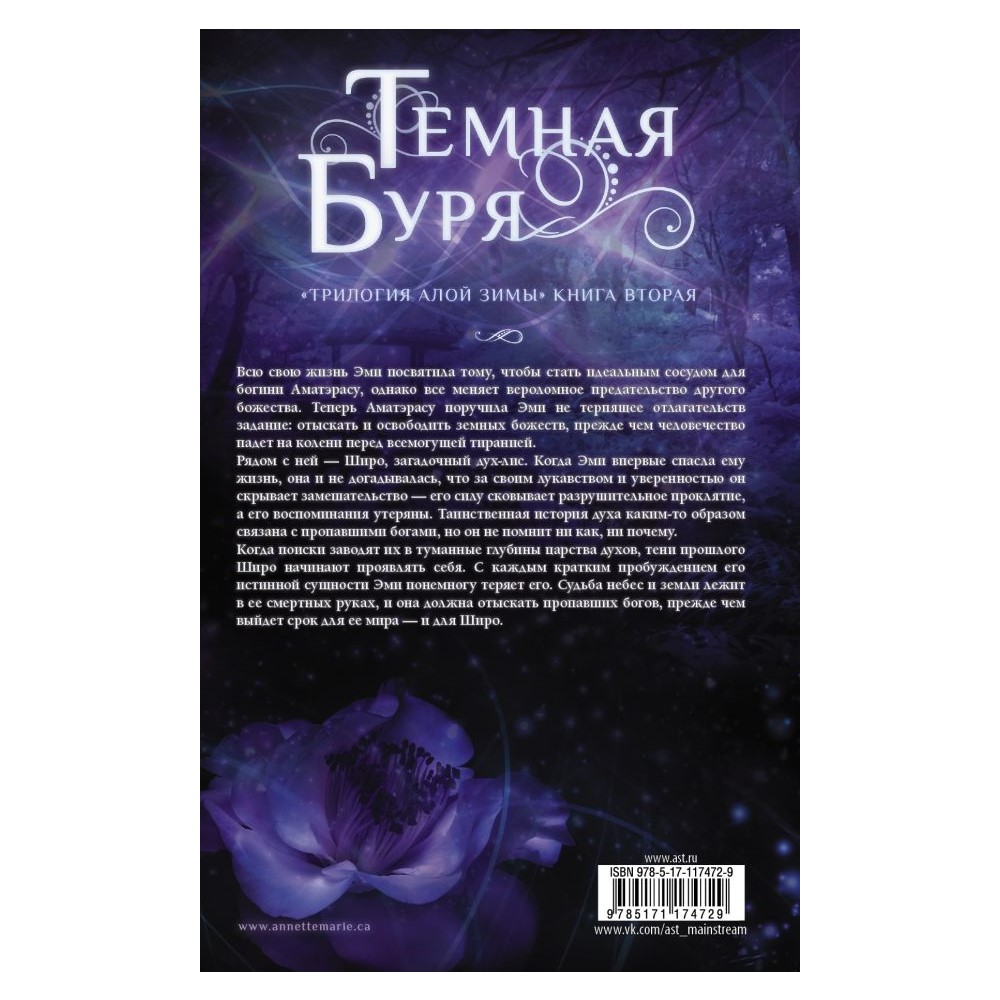 Книга АСТ Темная буря - фото 2