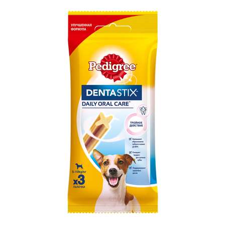 Лакомство для собак Pedigree Dentastix для мелких пород 45г