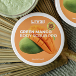 Антицеллюлитный скраб для тела LIVSI PROFESSIONAL Green Mango 250 ml