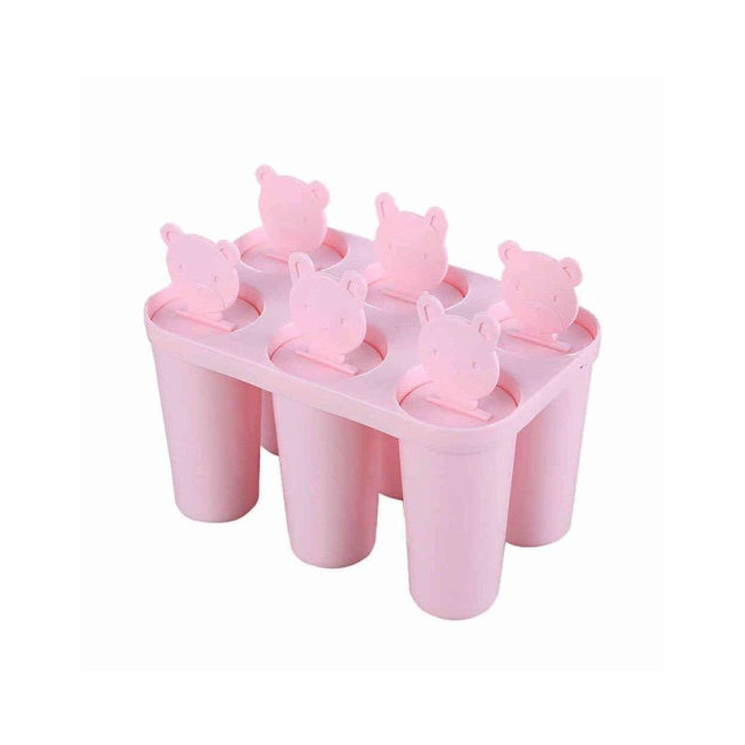 Форма для приготовления Uniglodis для фруктового льда и мороженого розовый - фото 1