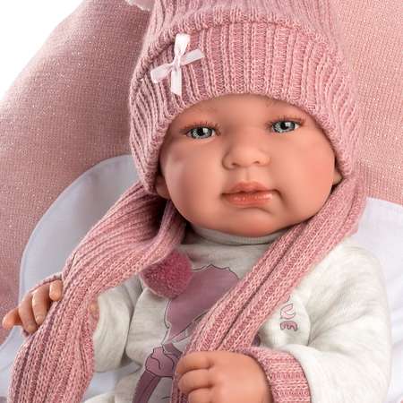 Кукла LLORENS младенец Тина с матрасиком 43 см