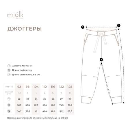 Джоггеры Mjolk