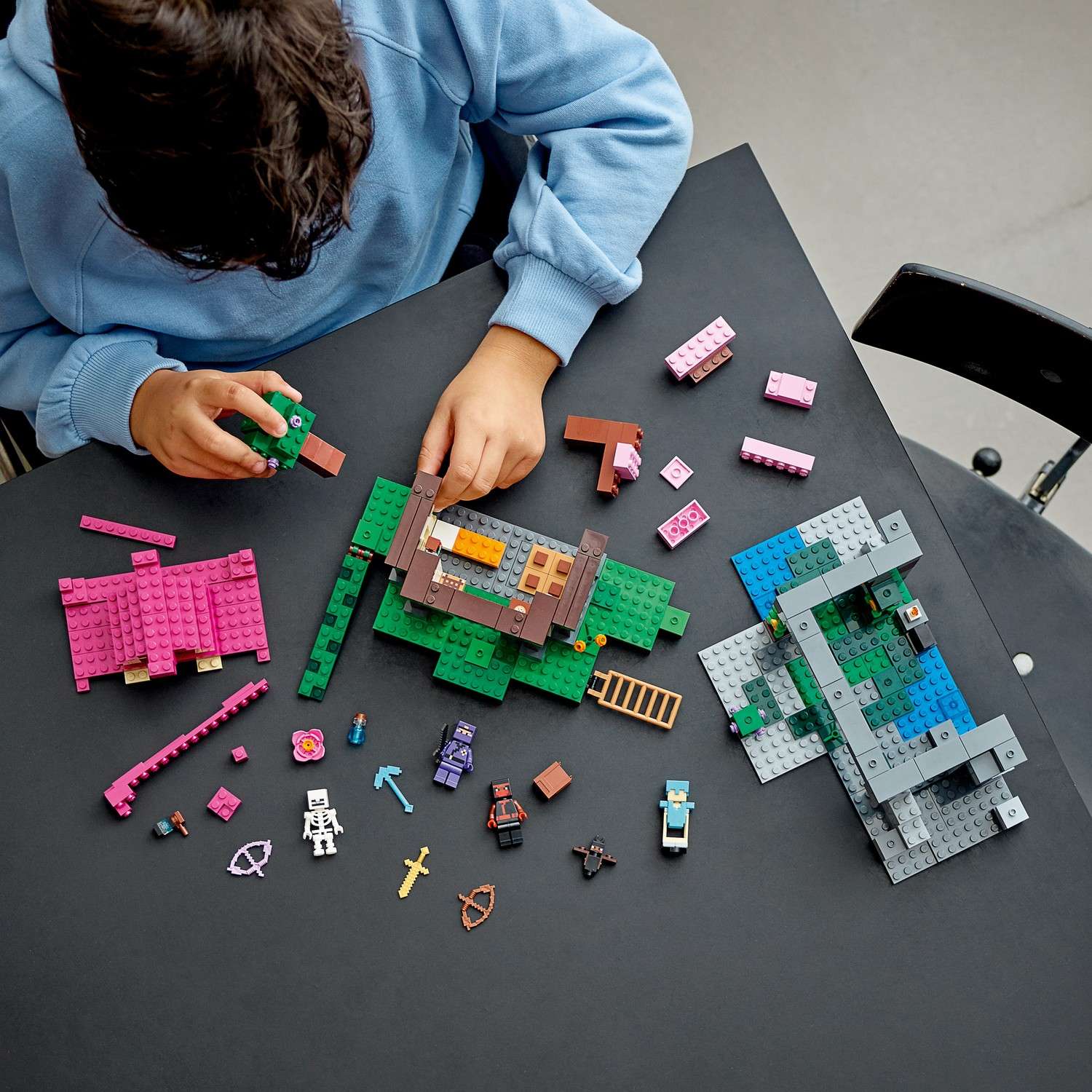 Конструктор LEGO Minecraft Площадка для тренировок 21183 - фото 9