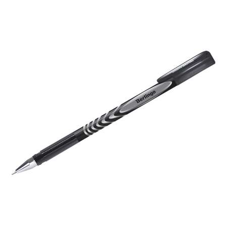 Ручка гелевая BERLINGO G-Line черная 05мм игольчатый стержень набор 12 шт