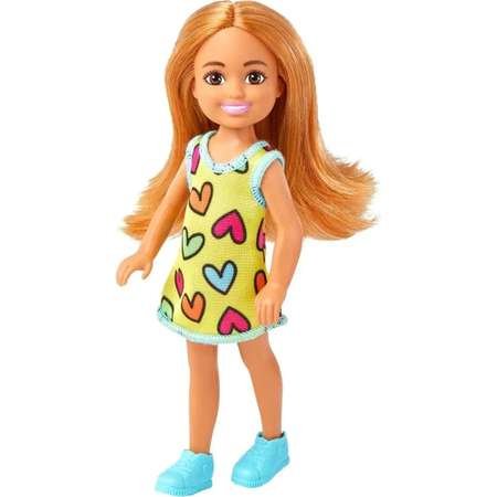 Кукла Mattel Barbie Челси в платье с сердечками