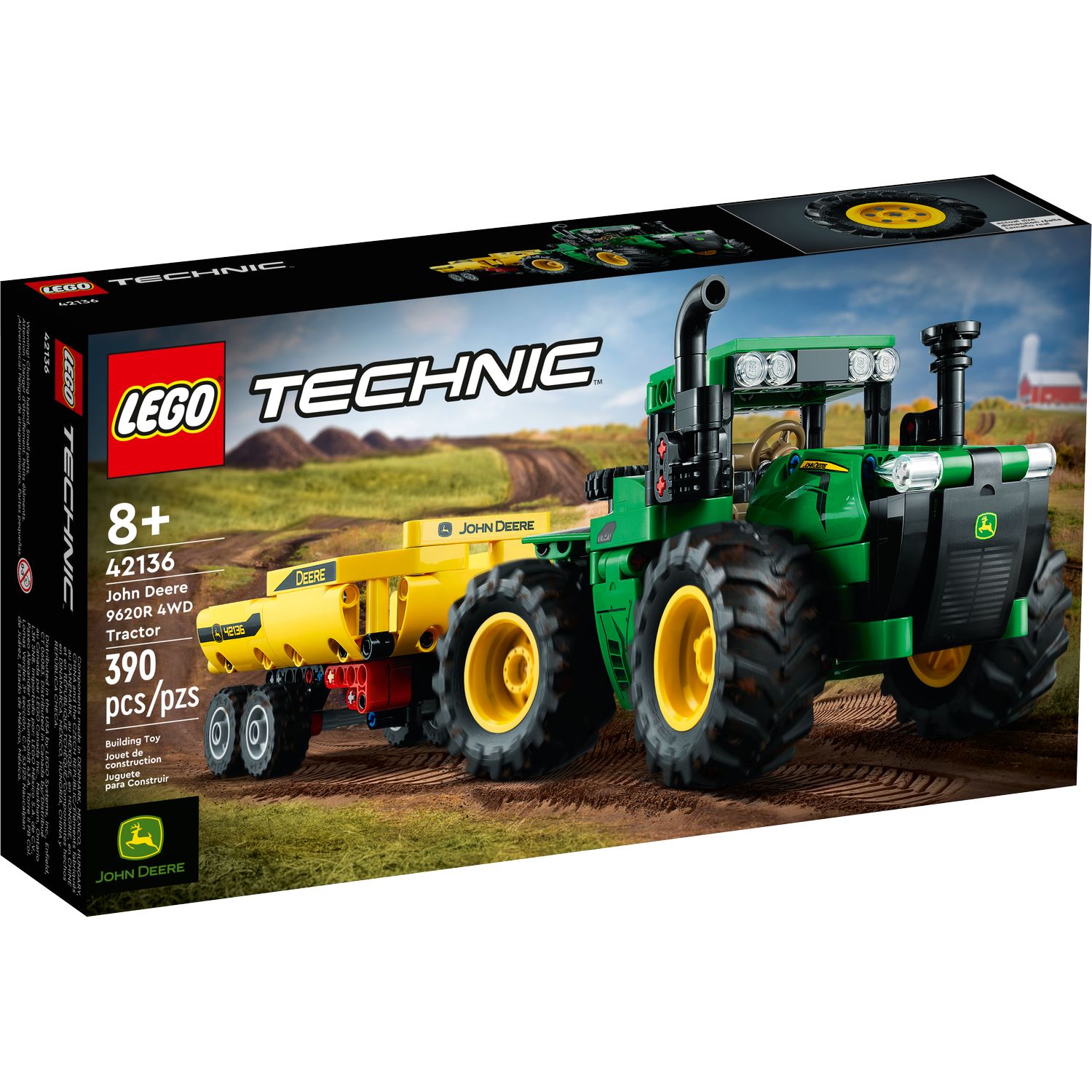 Конструктор LEGO Technic Farm-2022 42136 - фото 6