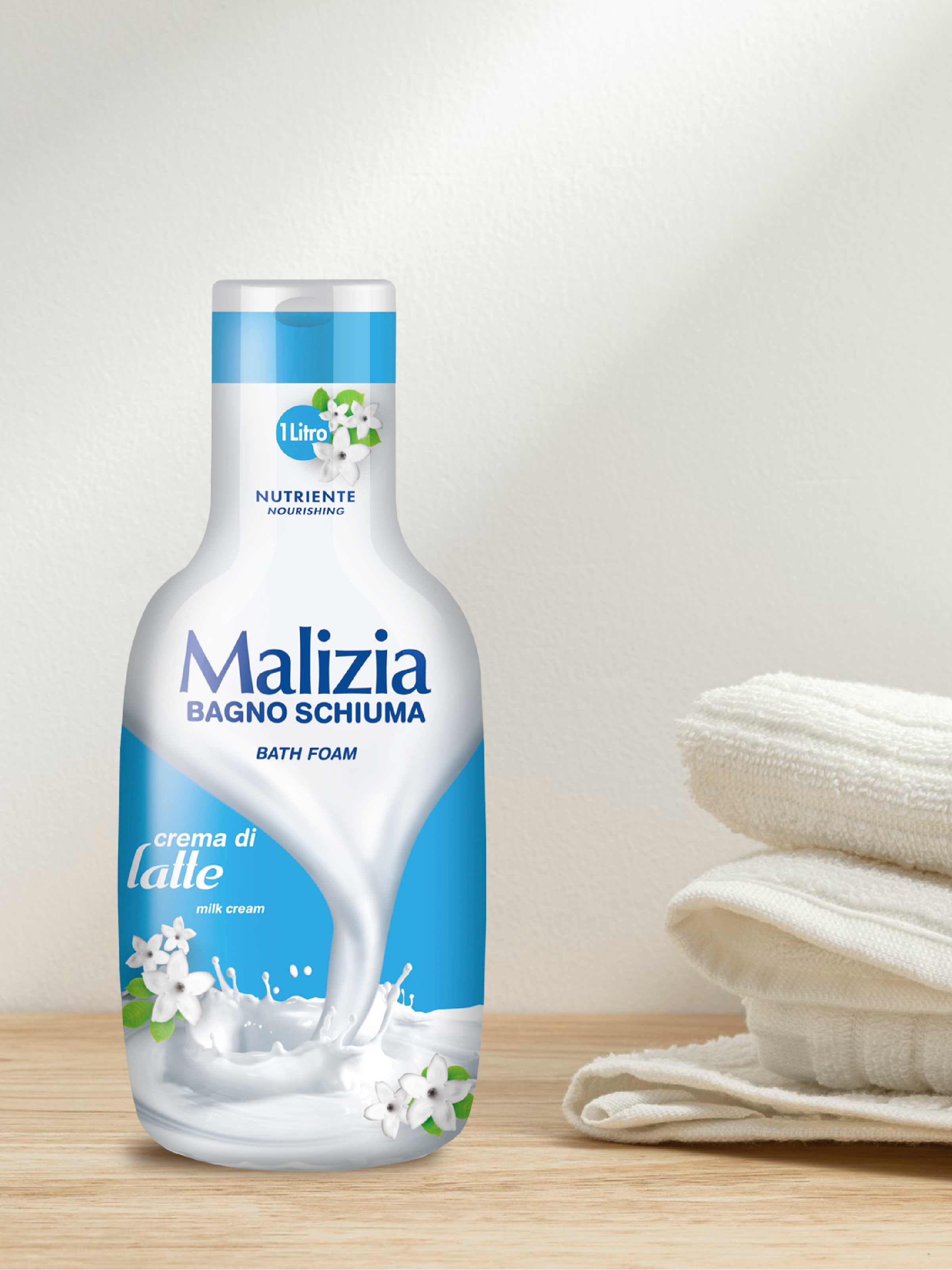 Пена для ванны Malizia MILK 1000 мл - фото 4