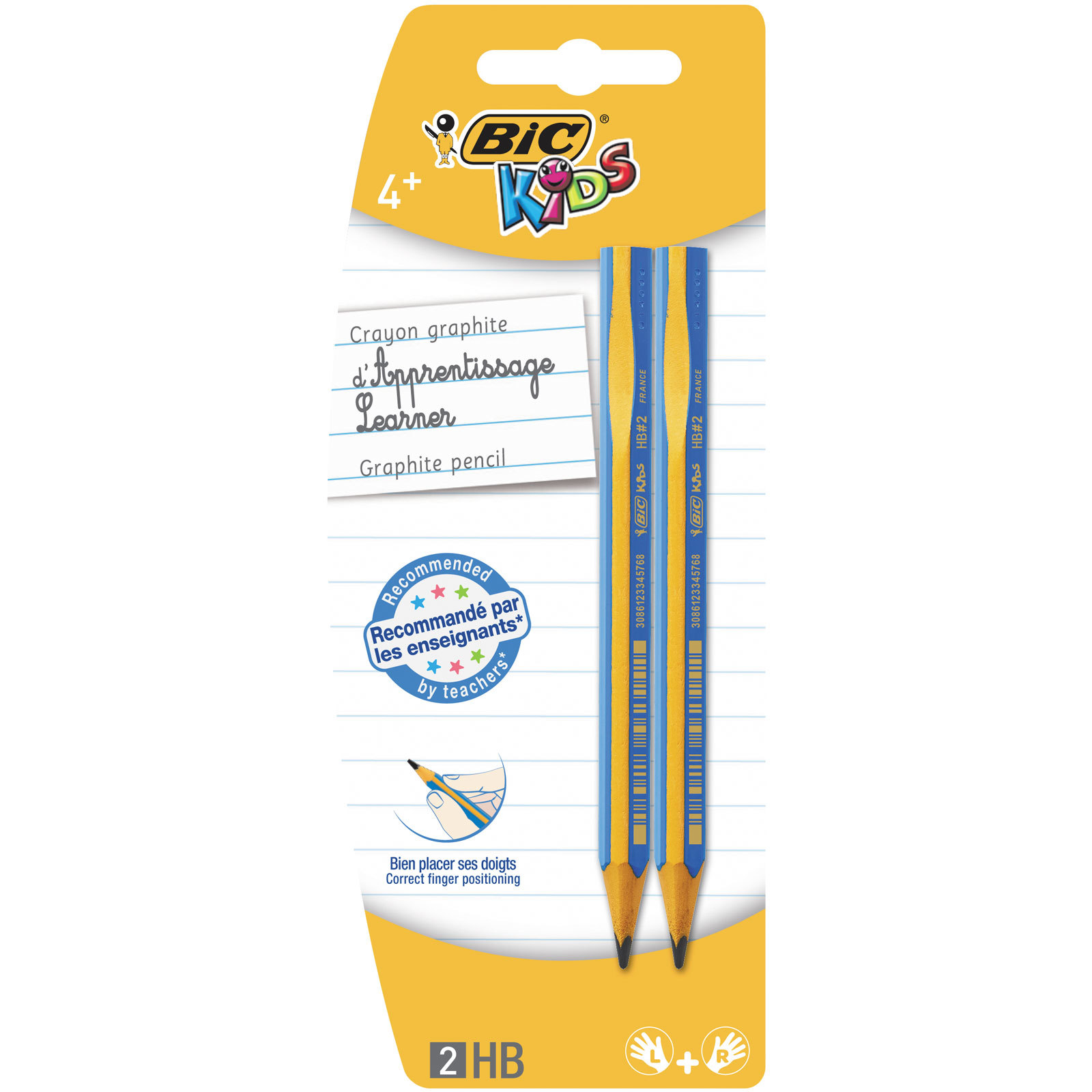 Карандаш BIC Kids чернографитный в ассортименте - фото 2