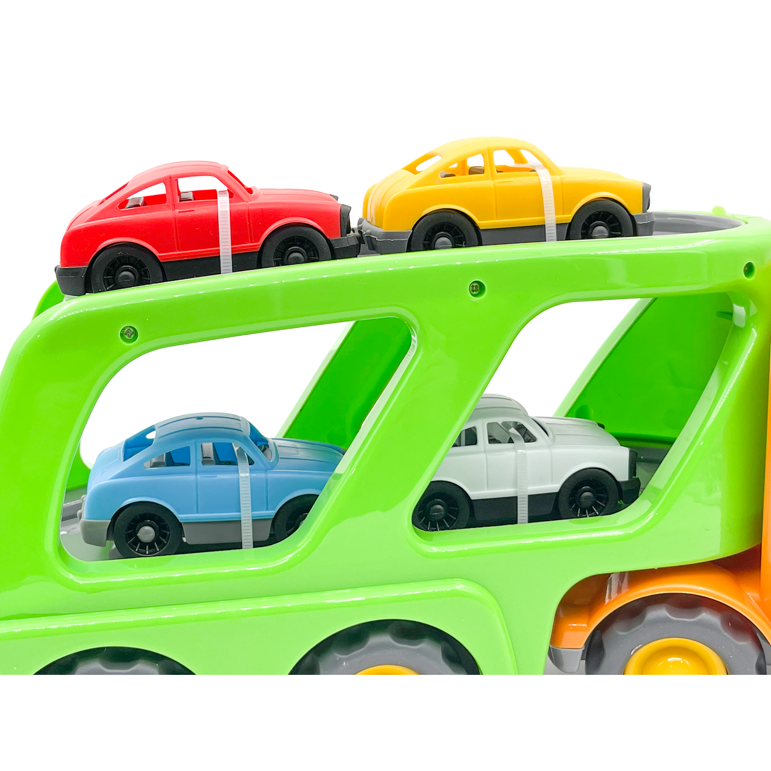 Машина Нижегородская игрушка Автовоз оранжевый ктг257_ор - фото 6