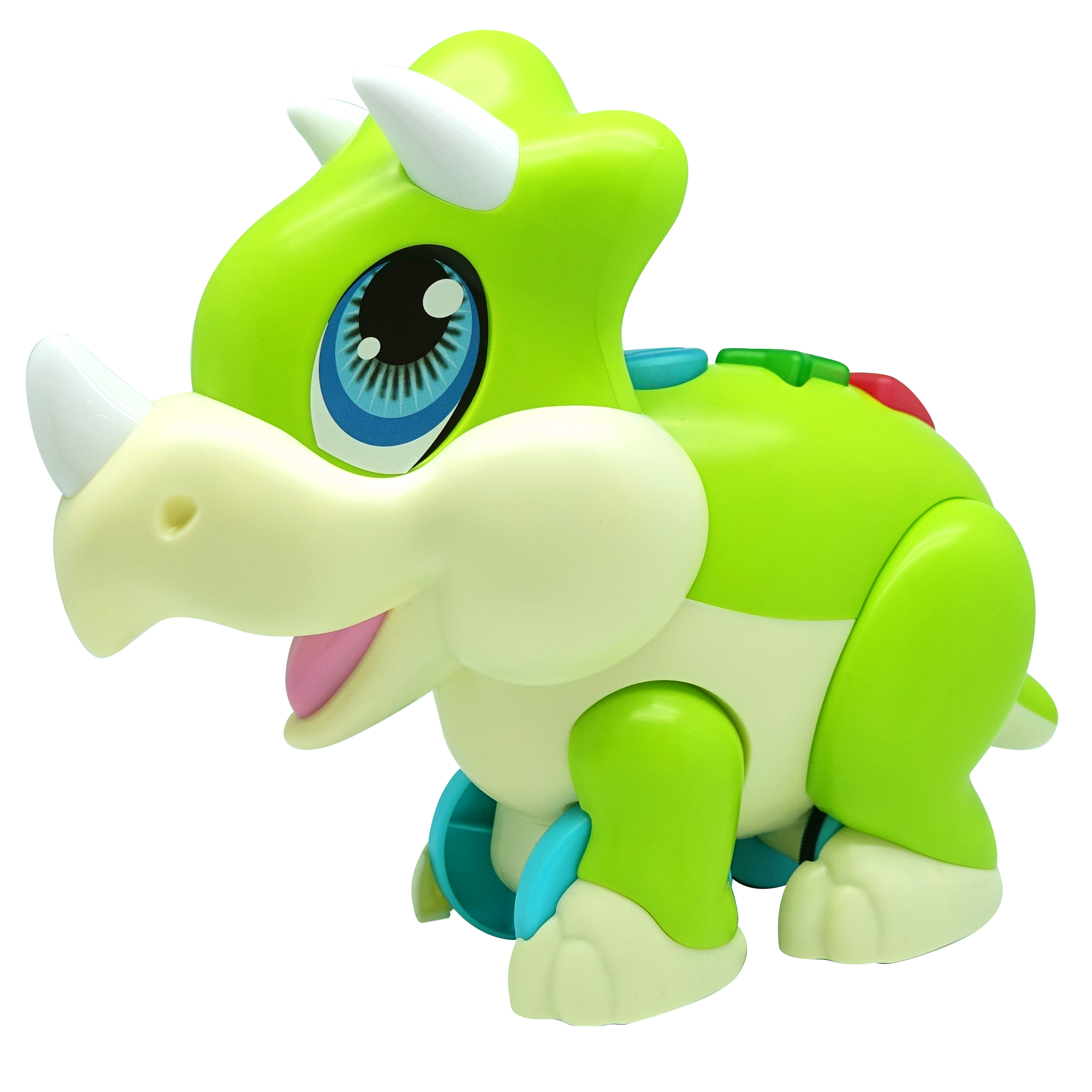 Игрушка Junior Megasaur Динозавр Трицератопс музыкальный 16952 - фото 1