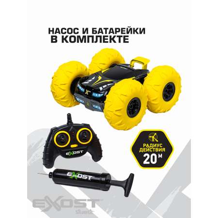 Машина Exost 360 Торнадо желтая