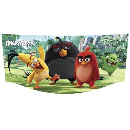 Ящик для игрушек Angry Birds на колесах с аппликацией