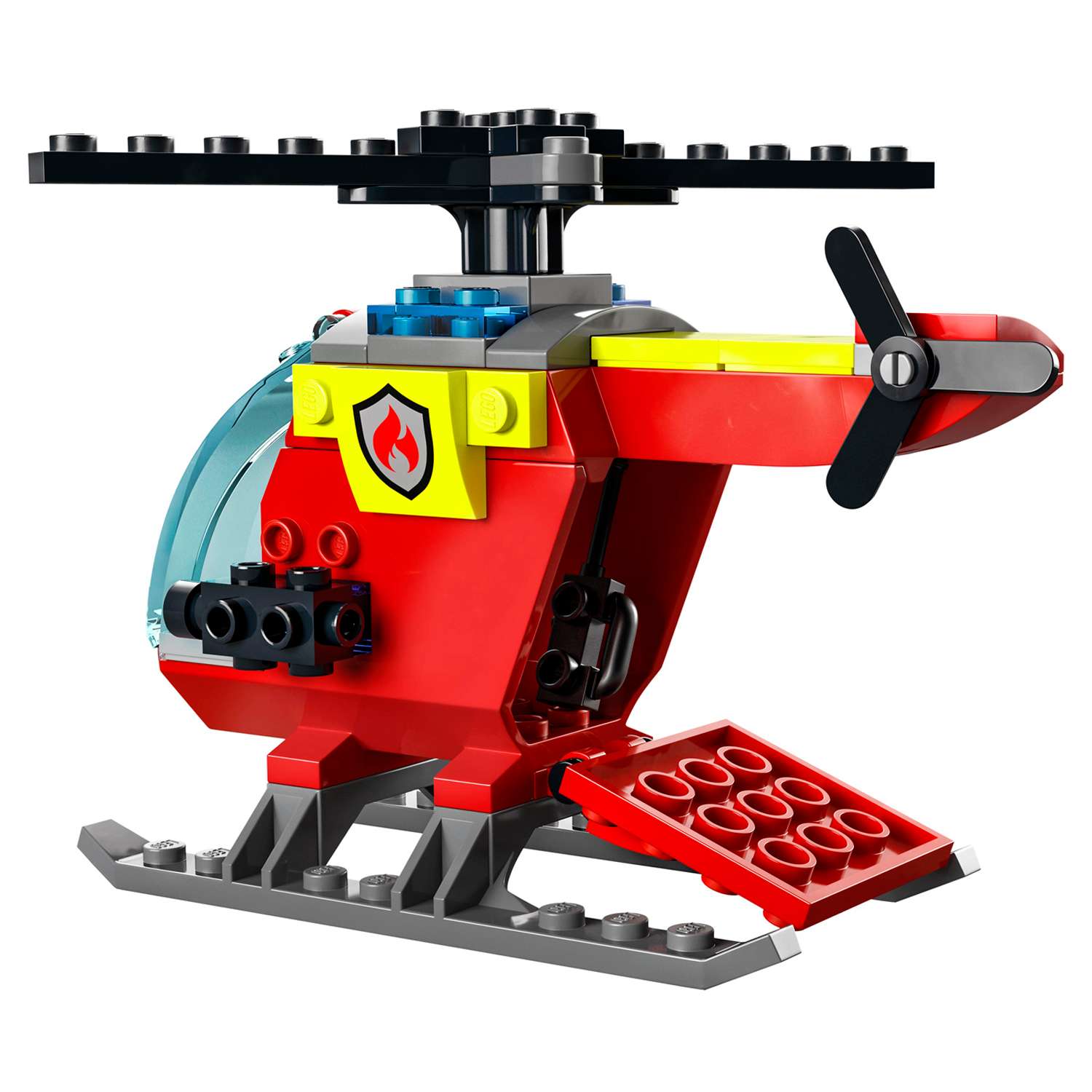 Конструктор детский LEGO City Пожарный вертолёт - фото 5