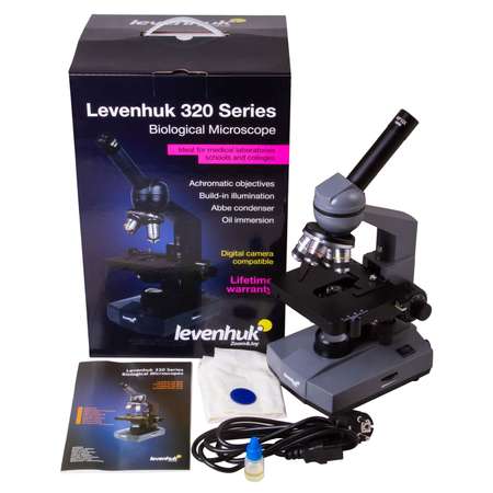 Микроскоп Levenhuk 320 BASE монокулярный