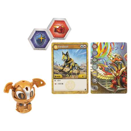 Фигурка-трансформер Bakugan S3 Cait Sith Gold 6061459/20132741