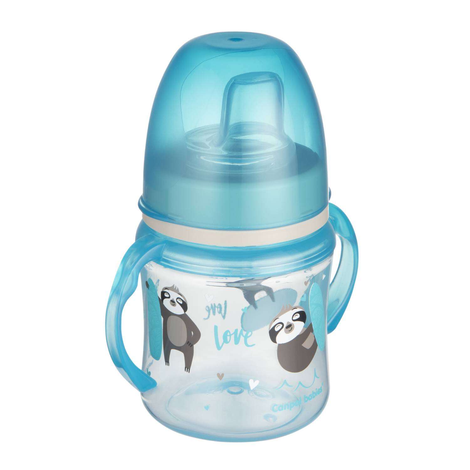 Поильник Canpol Babies Sweet fun 120мл Голубой 35/207_blu - фото 3