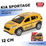 Автомобиль Технопарк KIA Sportage желтый