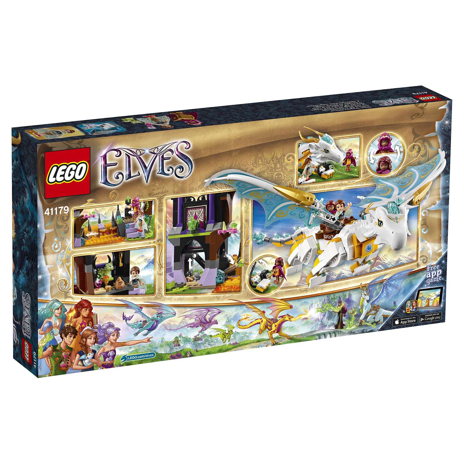 Конструктор LEGO Elves Спасение Королевы Драконов (41179) - фото 3