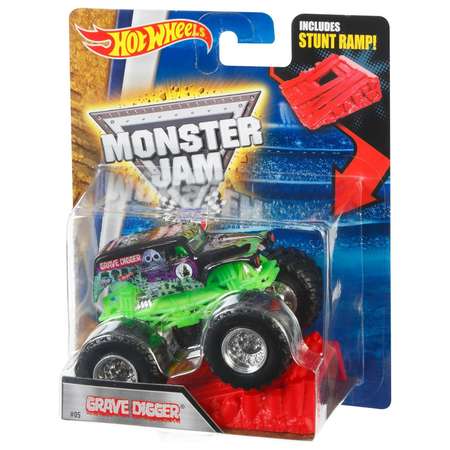 Машина Hot Wheels Monster Jam 1:64 Грей Диггер с фигуркой X2099