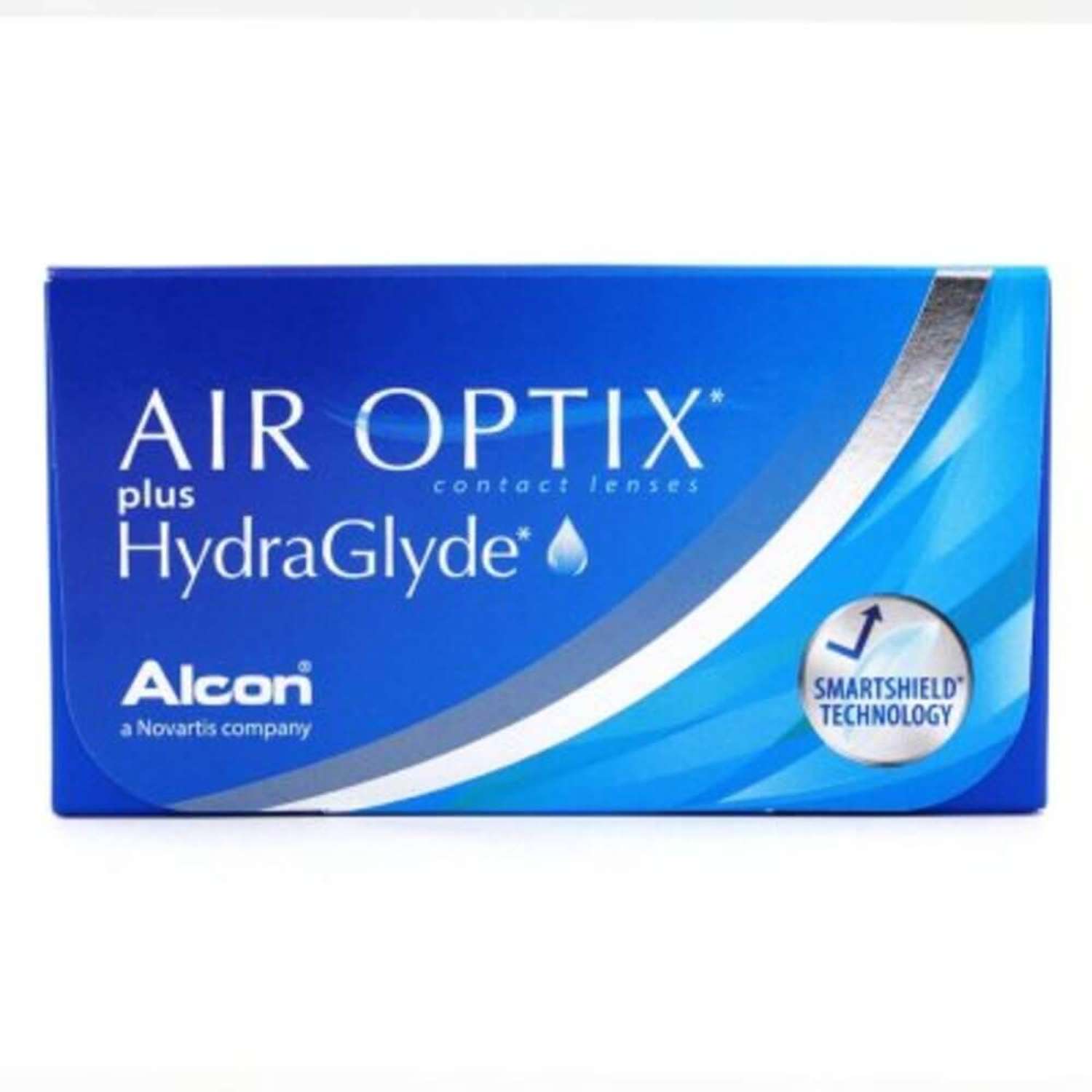 Контактные линзы Alcon Air Optix Plus HydraGlyde 3 pk R 8.6 D-0.50 - фото 1
