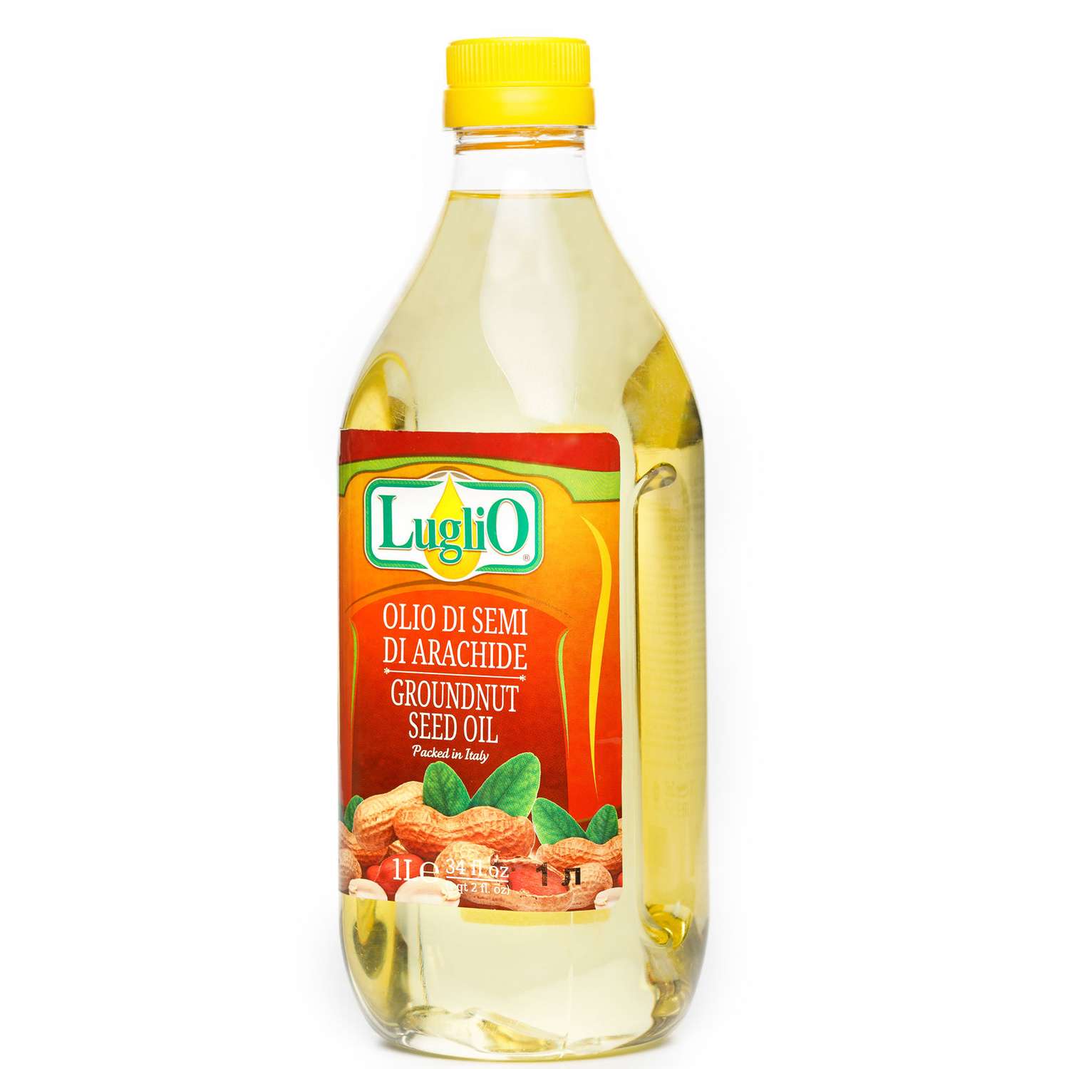 Масло арахисовое LugliO 1 литр - фото 2