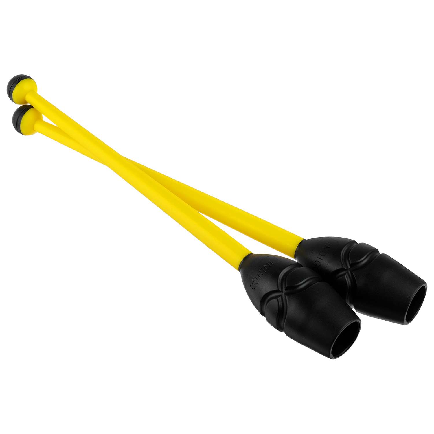 Булавы Sima-Land Для гимнастики вставляющиеся цвет желто-черный - фото 1