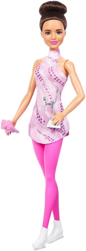 Кукла модельная Barbie Фигуристка HRG37 - фото 1