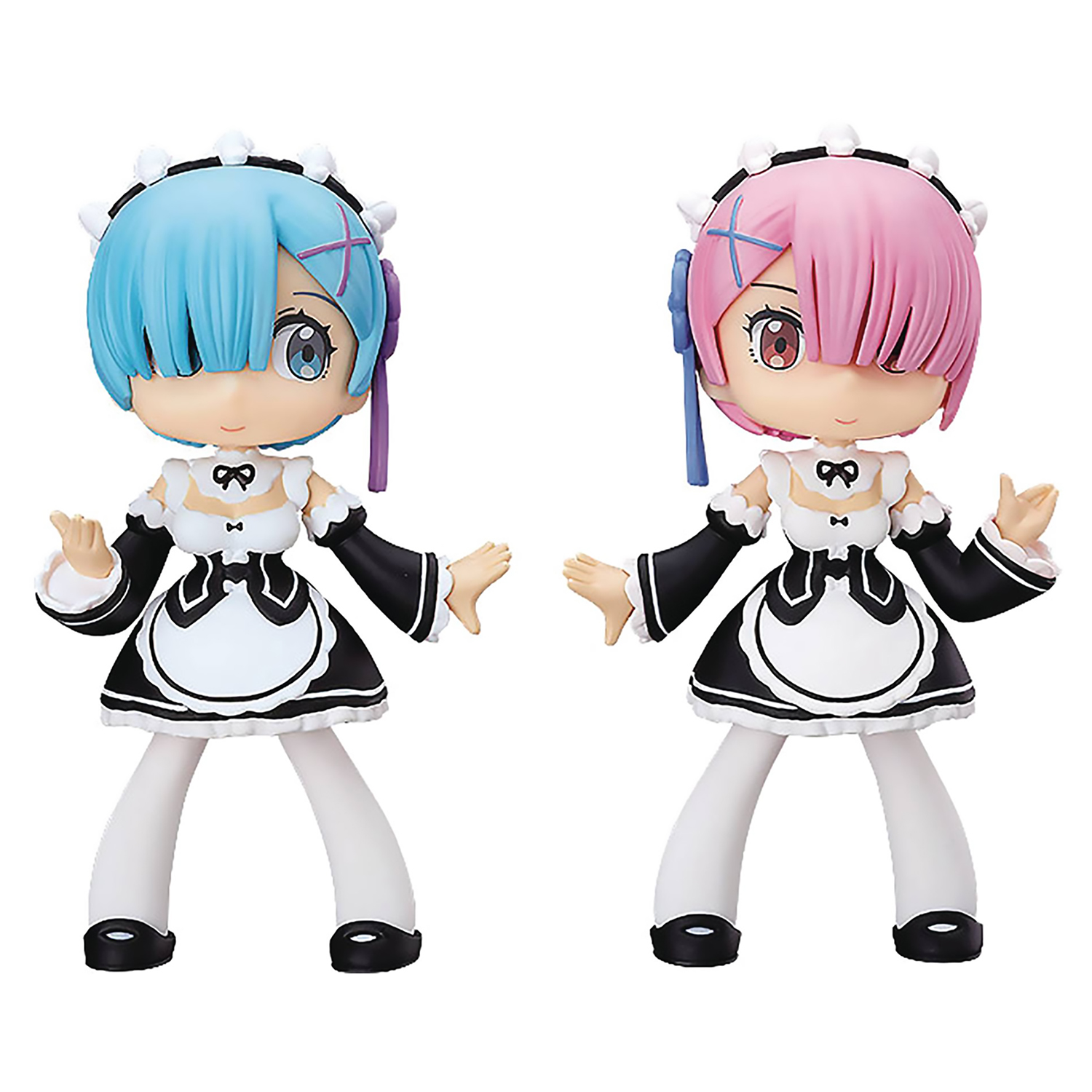 Набор фигурок Good Smile Company Rem Ram 2 шт 4996697050014 - фото 1