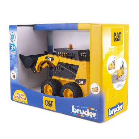 Автомобиль BRUDER 02481 Bruder Погрузчик CAT steer loader