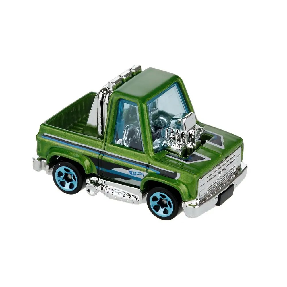 Автомобиль Hot Wheels Toond 83 Chevy silverado 1:64 без механизмов зеленый 1513 - фото 1