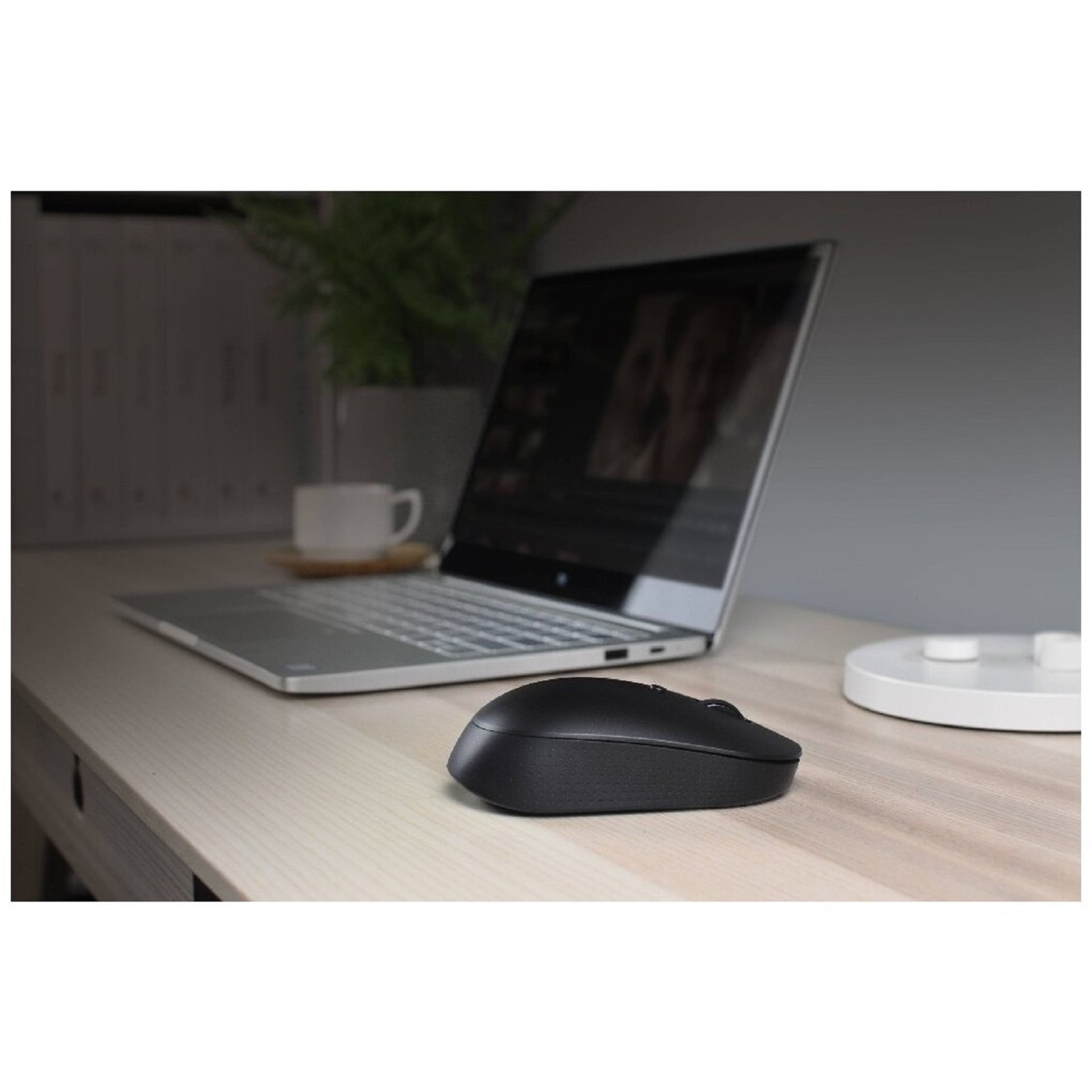 Мышь XIAOMI Mi Dual Mode Wireless Mouse Silent Edition беспроводная 1300 dpi usb чёрная - фото 8