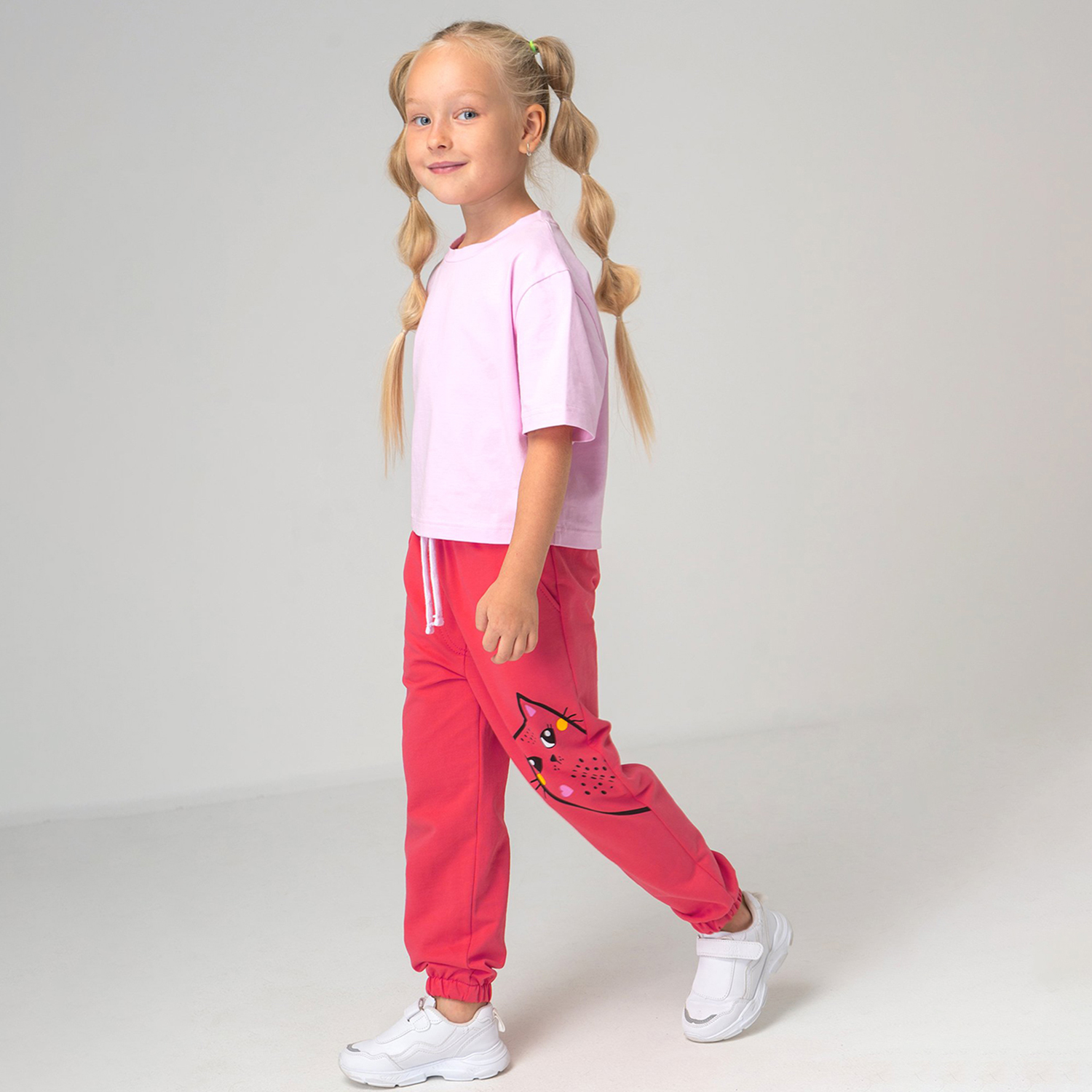 Брюки BONITO KIDS SS6018фуксия - фото 6