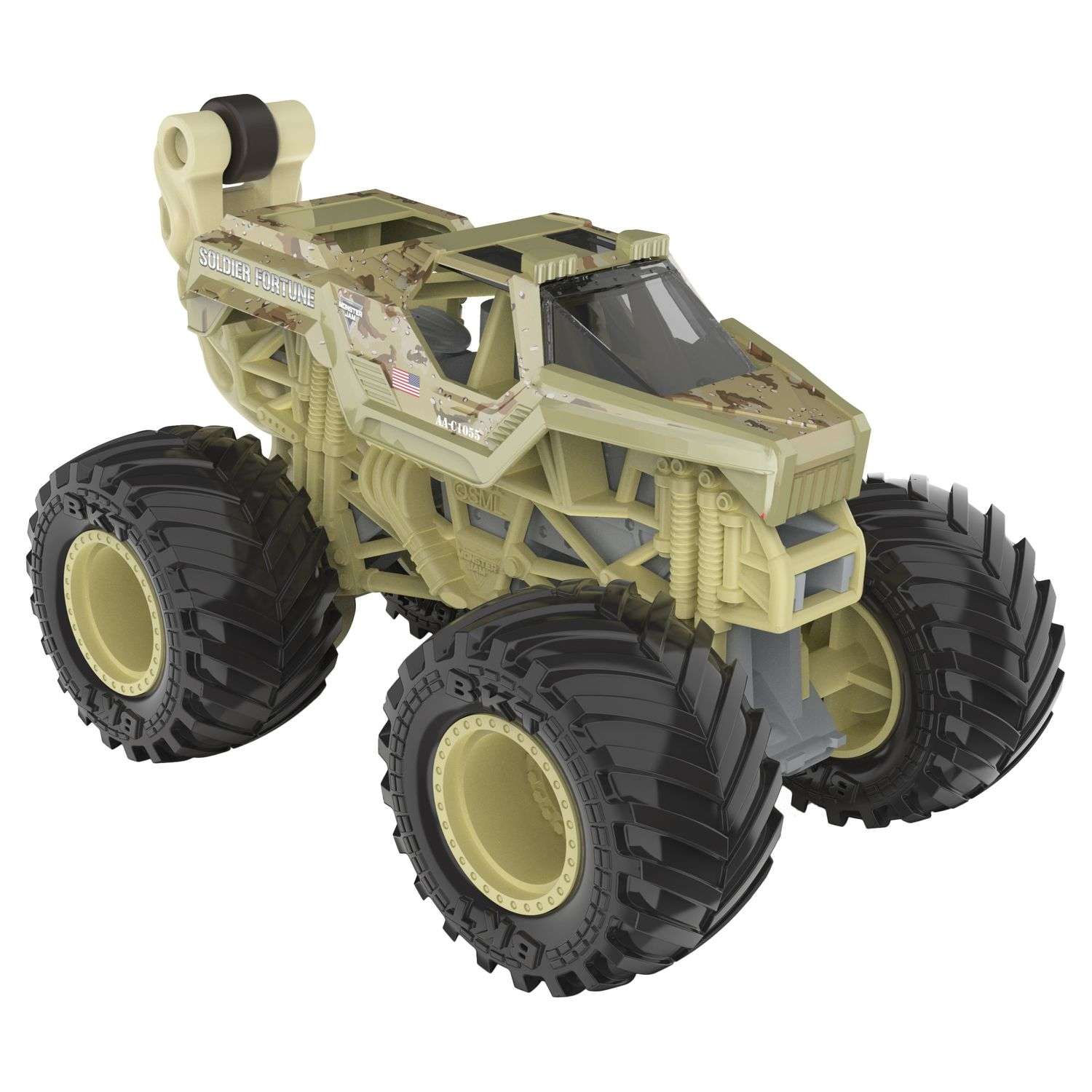 Машинка Monster Jam 1:64 Soldier of Fortune 6060868 6060868 - фото 1